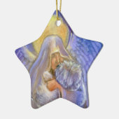 ウェスティークリスマスオーナメント セラミックオーナメント (左)