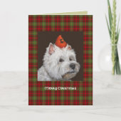 ウェスティークリスマスカード シーズンカード (正面)