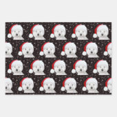 ウェスティークリスマス ラッピングペーパーシート (正面)