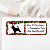 ウェスティークリスマス ラベル (インサイチュ)