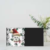 ウェスティーサンタ シーズンカード (スタンド正面)