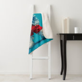 ウェスティースタイリッシュプップインDenimとスニーカー シェルパブランケット (インサイチュ)