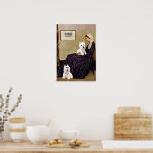 ウェスティーズ3と11 – ウィスラーズ母 ポスター (キッチン)