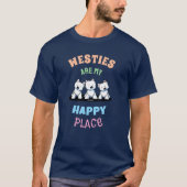 ウェスティーズHAPPY KiniArt Tシャツ (正面)