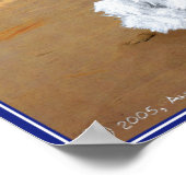 ウェスティーセーラーと船のポスター ポスター (角)