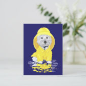 ウェスティードッグ4月シャワー ポストカード (スタンド正面)