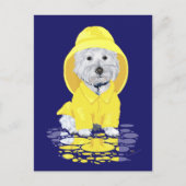 ウェスティードッグ4月シャワー ポストカード (正面)