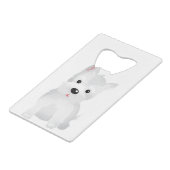 ウェスティードッグ クレジットカード栓抜き (正面アングル)