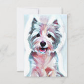 ウェスティーノートカード ノートカード (正面)