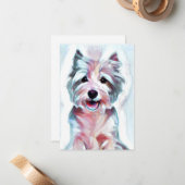 ウェスティーノートカード ノートカード (正面/裏面インサイチュ)