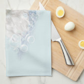 ウェスティーバスタイムおもしろい キッチンタオル (四つ折り)