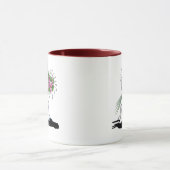 ウェスティーバレンタインプリンスマグ マグカップ (中央)