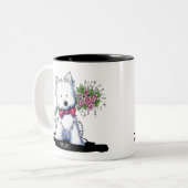 ウェスティーバレンタイン プリンス マグ (正面左)
