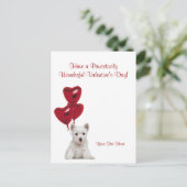 ウェスティーパウィスティーの素晴らしいバレンタインデーの願い シーズンポストカード (スタンド正面)