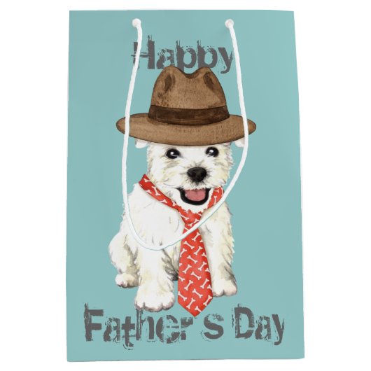 ウェスティーパパ ミディアムペーパーバッグ (正面)