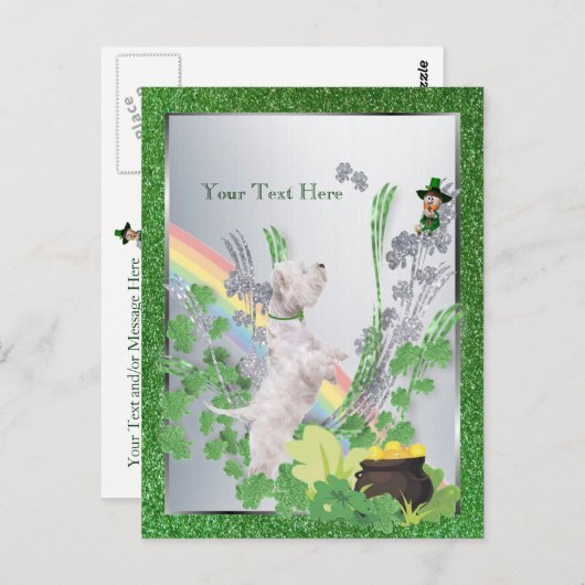 ウェスティーパピーナンバーツーサンパティカスタマイズスIt ポストカード (正面/裏面)