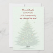 ウェスティーパピーメリークリスマスカード シーズンカード (裏面)