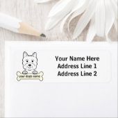 ウェスティーパーソナライズされた ラベル (インサイチュ)