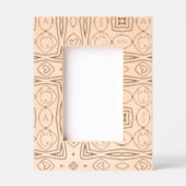 ウェスティーパーソナライズされた レーザー彫刻フレーム (正面)