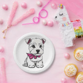 ウェスティーパーティー ペーパープレート (パーティー)