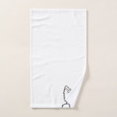 ウェスティーフォーマルガール バスタオルセット (ハンドタオル)