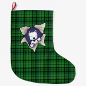 ウェスティーブラストクリスマスストッキング ラージクリスマスストッキング (正面)