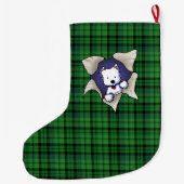 ウェスティーブラストクリスマスストッキング ラージクリスマスストッキング (裏面)