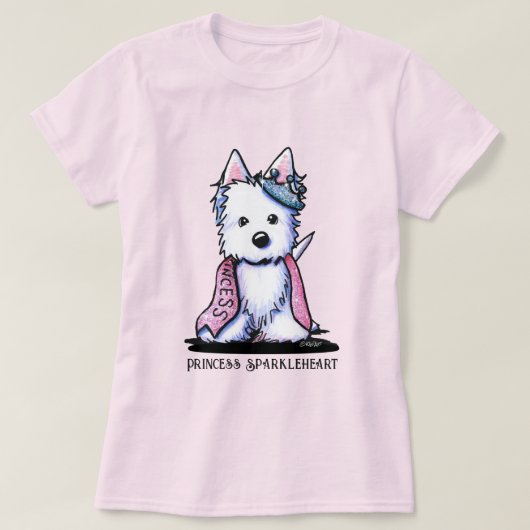 ウェスティープリンセススパルクレハート Tシャツ (デザイン正面)