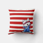 ウェスティーボスアメリカンモジョピローズ クッション (裏面)