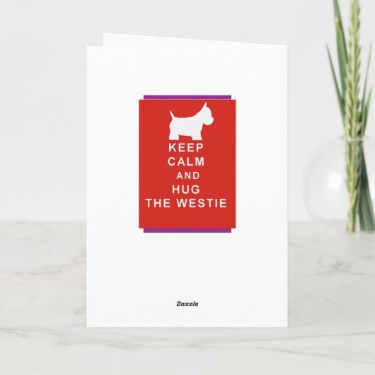 ウェスティーマザーズデイカードムマママママママザイ保ズ静かな カード (裏面)