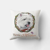 ウェスティーマザーズデイ クッション (裏面)