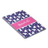 ウェスティーラブハートスパイラルノート ノートブック (右側)