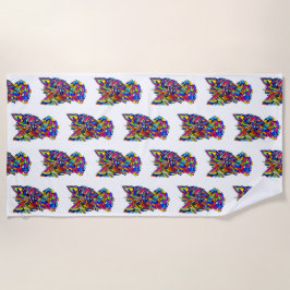 ウェスティーラブビーチタオル ビーチタオル