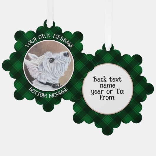 ウェスティールアッププロフィールB オーナメントカード (正面/裏面)