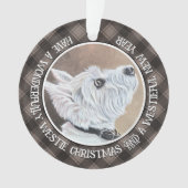 ウェスティールアッププロフィールB オーナメント (正面)