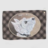 ウェスティールアッププロフィールB ゴルフタオル (横)