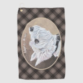 ウェスティールアッププロフィールB ゴルフタオル (正面)