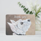 ウェスティールアッププロフィールB サンキューカード (スタンド正面)