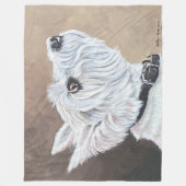 ウェスティールアッププロフィールB フリースブランケット (正面)