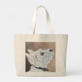 ウェスティールアッププロフィールB ラージトートバッグ (裏面)