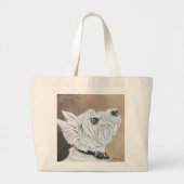 ウェスティールアッププロフィールB ラージトートバッグ (正面)