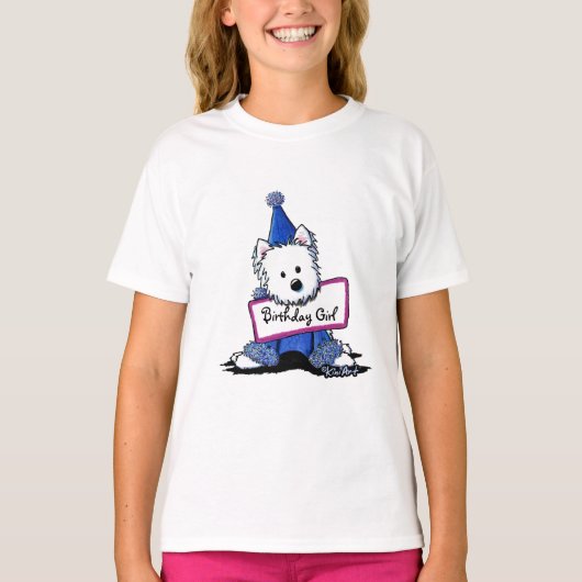 ウェスティー誕生日 Tシャツ (正面)