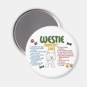 ウェスティー財産法4 マグネット (正面/裏面)