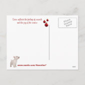 ウェスティー雪の挨拶#3 シーズンポストカード (裏面)