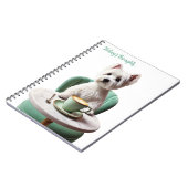 ウェスティー飲酒ラテジャーナル ノートブック (左側)