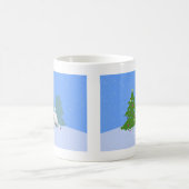 ウェスティー飾の森のクリスマスツリー コーヒーマグカップ (中央)