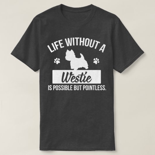 ウェスティー1 Tシャツ (デザイン正面)