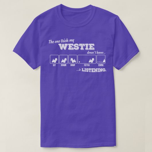ウェスティー3 Tシャツ (デザイン正面)