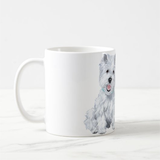 ウェスティー・ウィズダム – 影響力のある? コーヒーマグカップ (左)