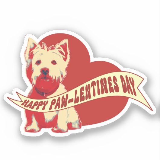 ウェスティー(ウェストハイランドホワイトテリア)パウエルネツィン シール (正面)